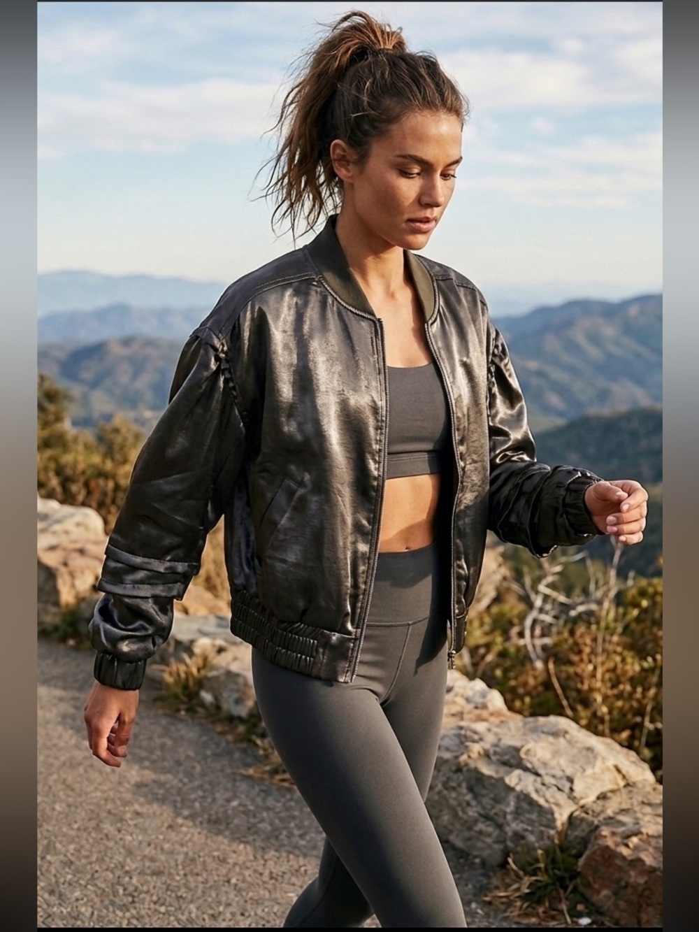 Free People Movement Relay Zip-up - Picture 1 of 11